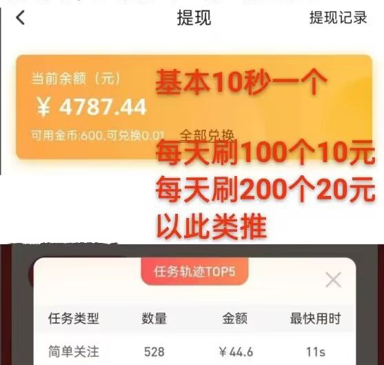 每天赚点关注、浏览天天赚100元！插图1